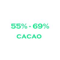 55 - 69 Percent of Cacao Content
